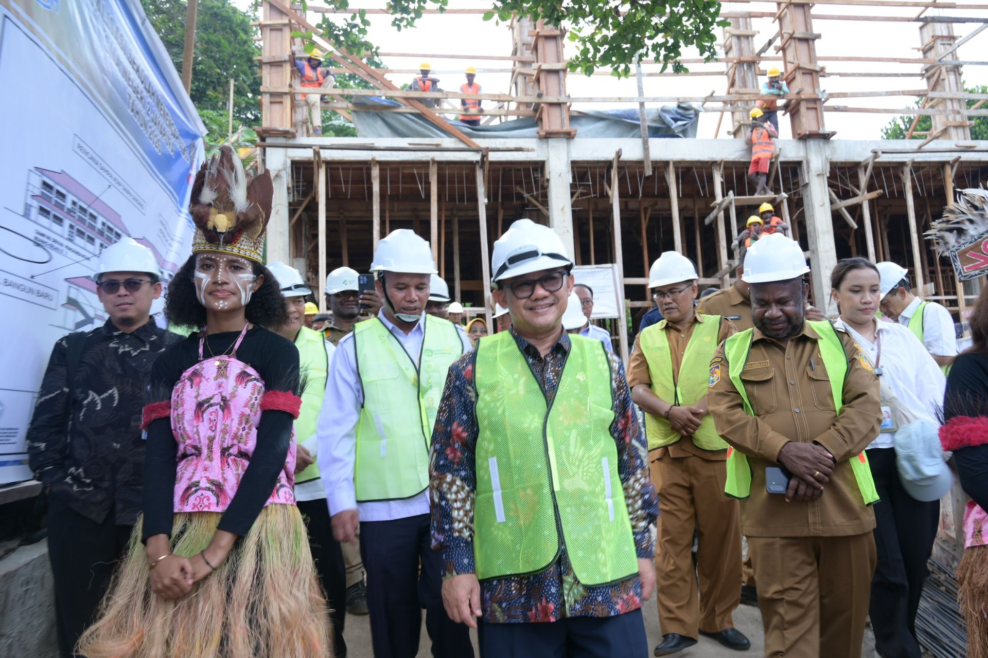 The New Face of State Senior High School 2 in Jayapura City, the Work of a Native Papuan
