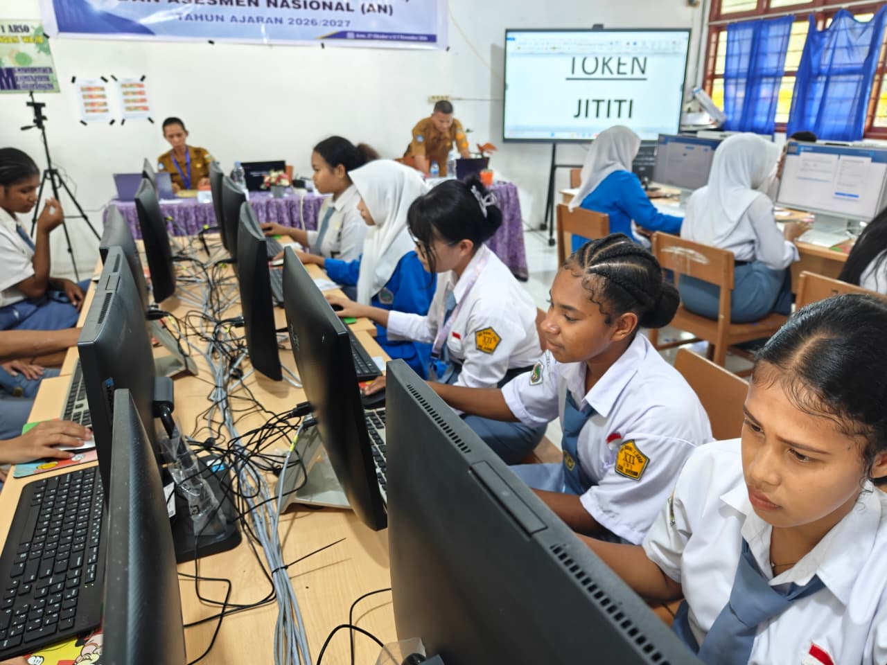 Persiapan Matang, Murid SMA Negeri 1 Arso Percaya Diri Hadapi TKA